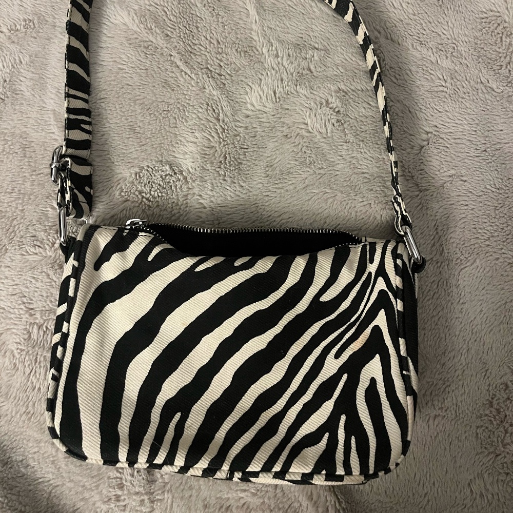 Zebra Shoulder Bag